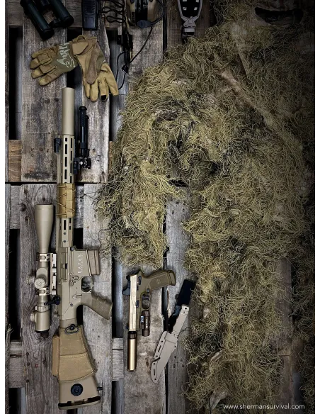 GHILLIE 4 PIEZAS MILTEC DESERT