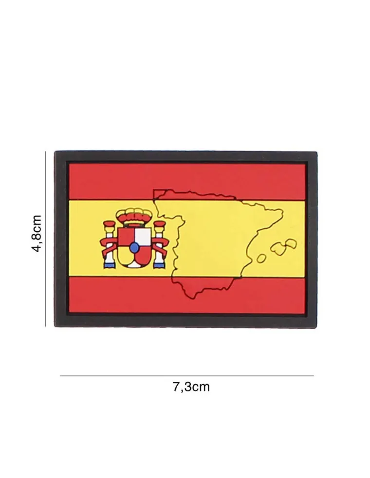 PARCHE 3D PVC ESPAÑA CONTORNO