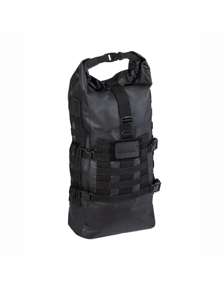 Mochila TACTICAL BACKPACK SEALS DRY-BAG NEGRA Miltec