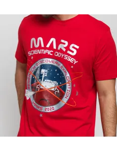 CAMISETA ALPHA IND. MISSION TO MARS ROJA 2