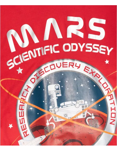 CAMISETA ALPHA IND. MISSION TO MARS ROJA