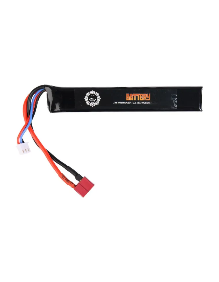 BATERIA DUEL CODE LIPO 7,4v 1300mah 15c T-DEAN