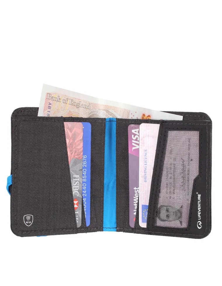 CARTERA LIFEVENTURA RFID COMPACT GRIS