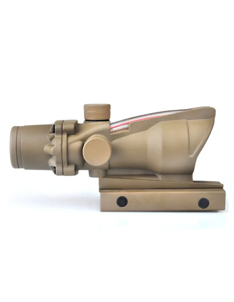 OPTICA ACOG TAN 4X32 CON FIBRA OPTICA