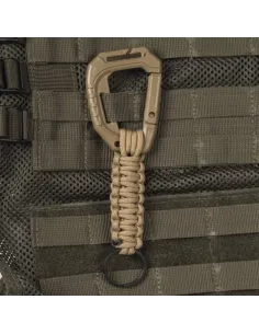 LLAVERO MOSQUETON CON PARACORD COYOTE 2