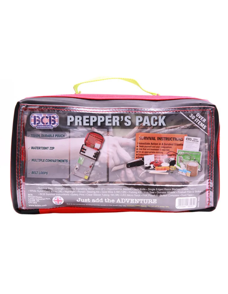 BCB KIT SUPERVIVENCIA PREPPER'S BAG CK068