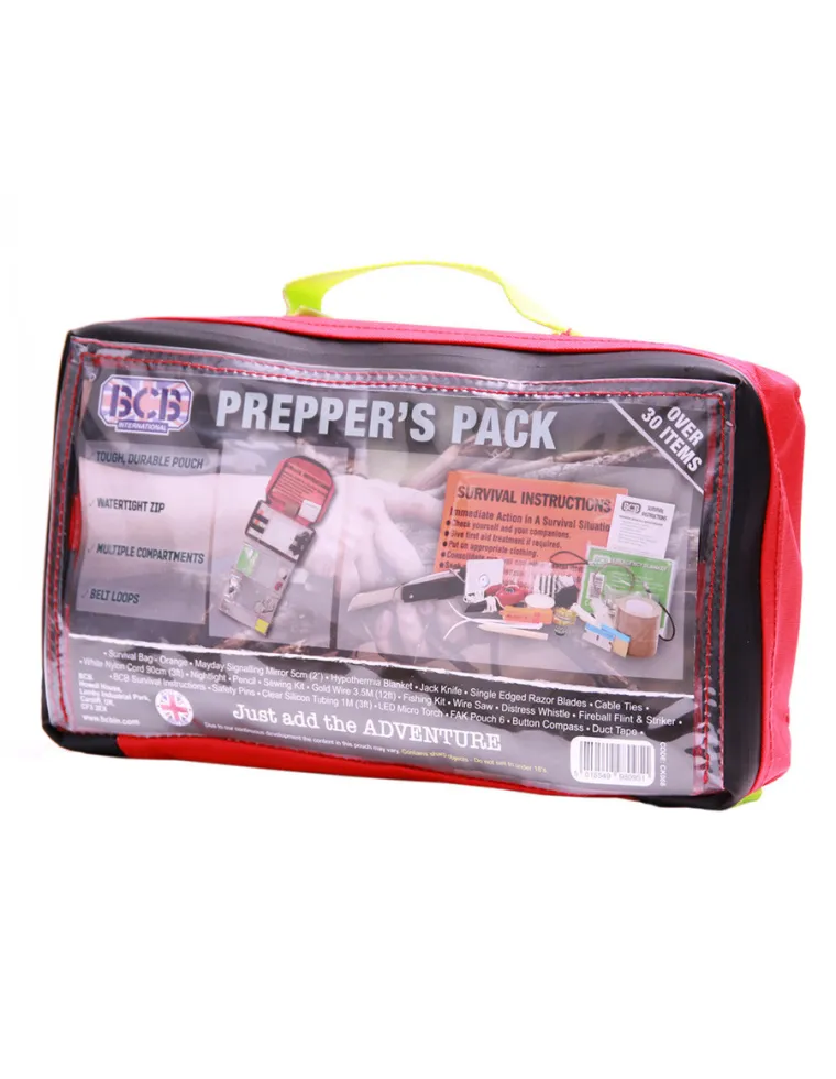 BCB KIT SUPERVIVENCIA PREPPER'S BAG CK068