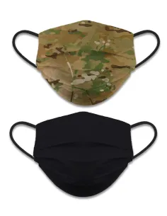 CUBREMASCARILLA REVERSIBLE MULTICAM/NEGRO