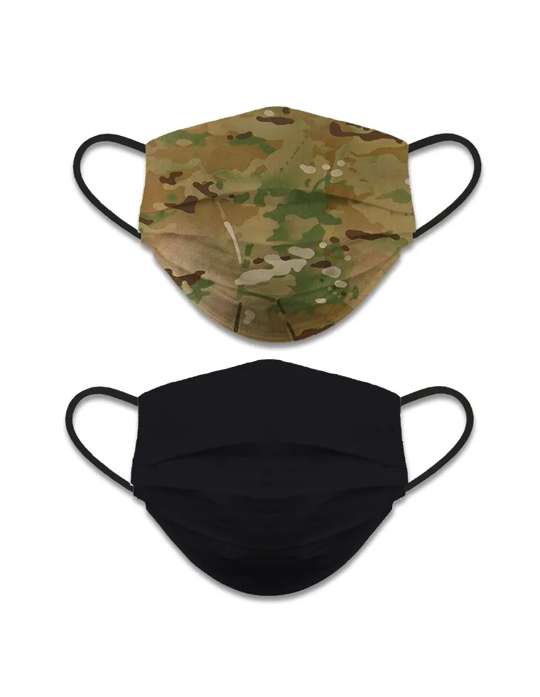 CUBREMASCARILLA REVERSIBLE MULTICAM/NEGRO