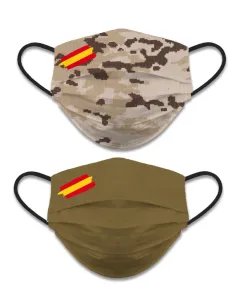 CUBREMASCARILLA REVERSIBLE ARIDO/COYOTE