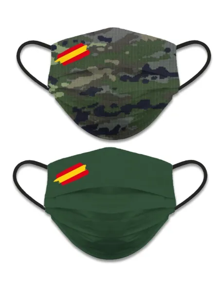 CUBREMASCARILLA REVERSIBLE BOSCOSO/VERDE