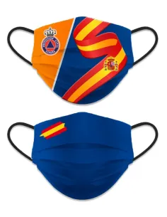 CUBREMASCARILLA REVERSIBLE PROTECCION CIVIL