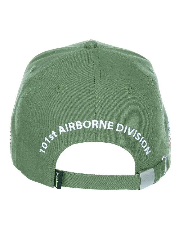 GORRA FOSTEX 101ST AIRBORNE WWII VERDE