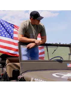 CAMISETA WILLY JEEP VERDE 2