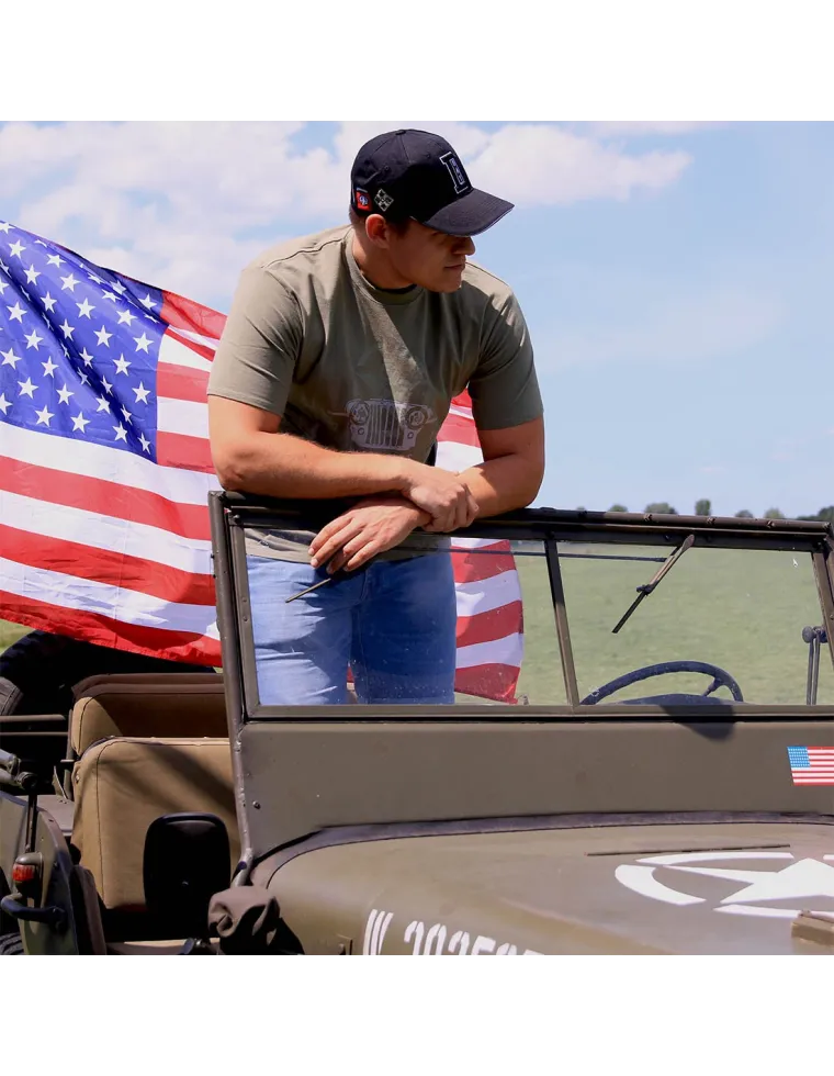 CAMISETA WILLY JEEP VERDE