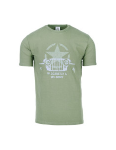 CAMISETA WILLY JEEP VERDE