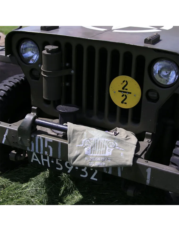 CAMISETA WILLY JEEP VERDE