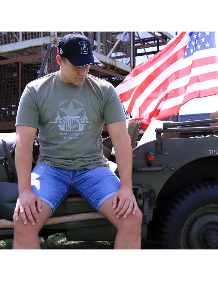 CAMISETA WILLY JEEP VERDE