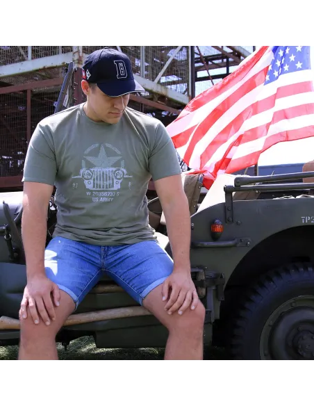 CAMISETA WILLY JEEP VERDE