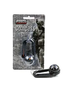 MOSQUETON CON BRUJULA Y TERMOMETRO 2