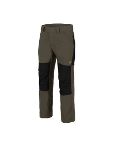 PANTALON HELIKON TEX WOODSMAN VERDE/NEGRO