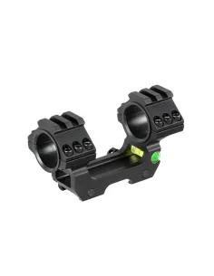 BASE OPTICA DOBLE ANILLA CON NIVEL 25/30mm