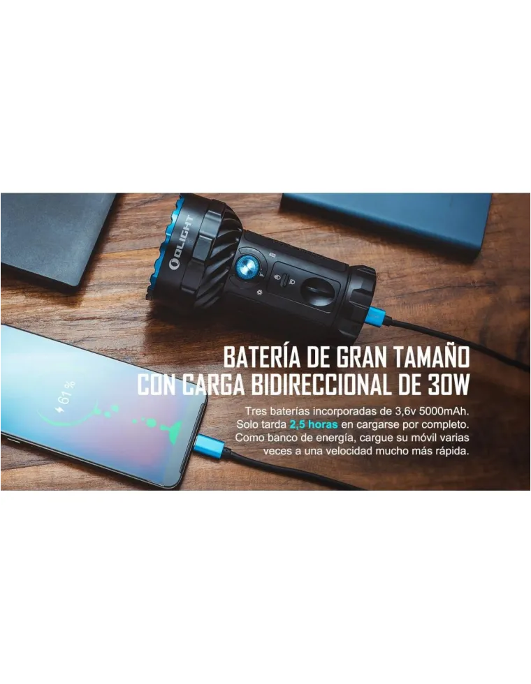 LINTERNA OLIGHT MARAUDER 2 14.000 LUMENS