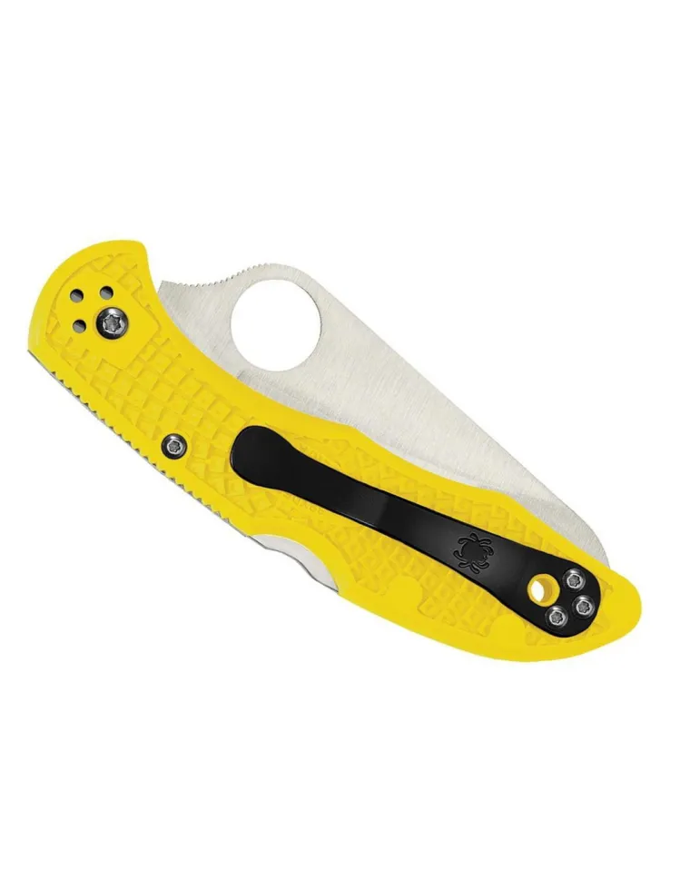 SPYDERCO SALT 2 AMARILLA SERRADA