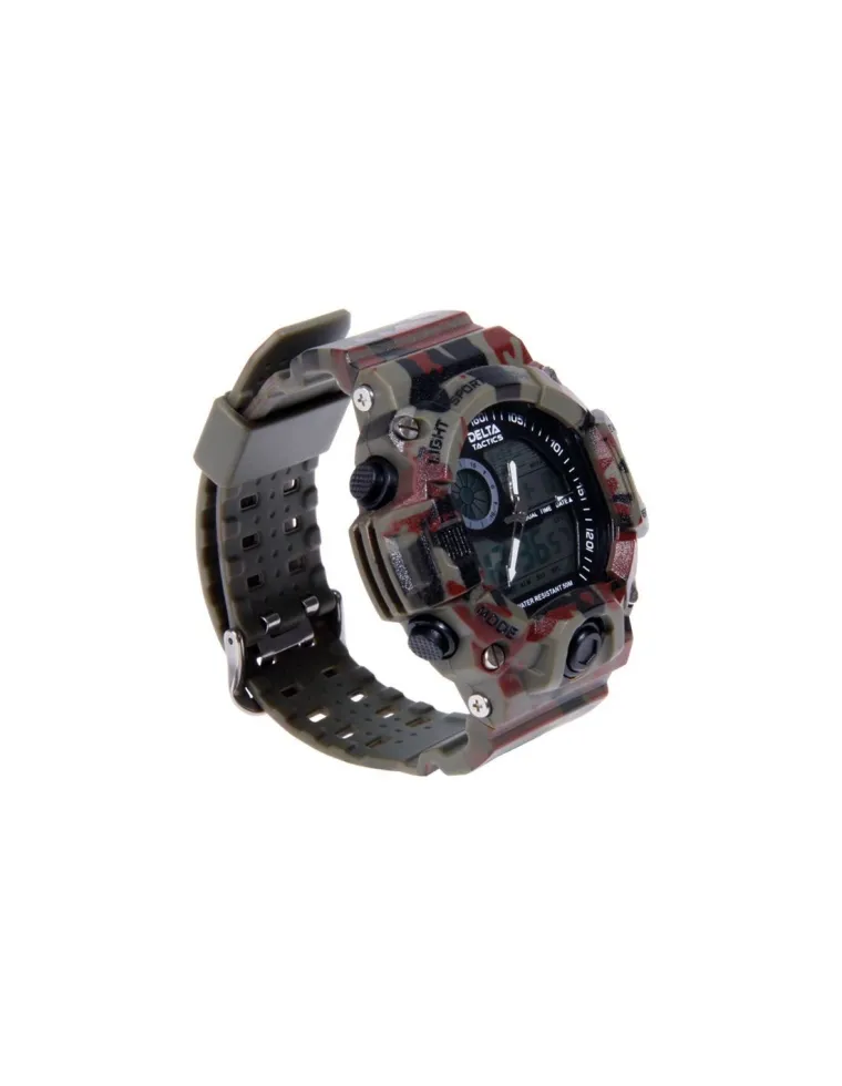 RELOJ TACTICO ANALOG/DIG CAMO DELTA TACTICS