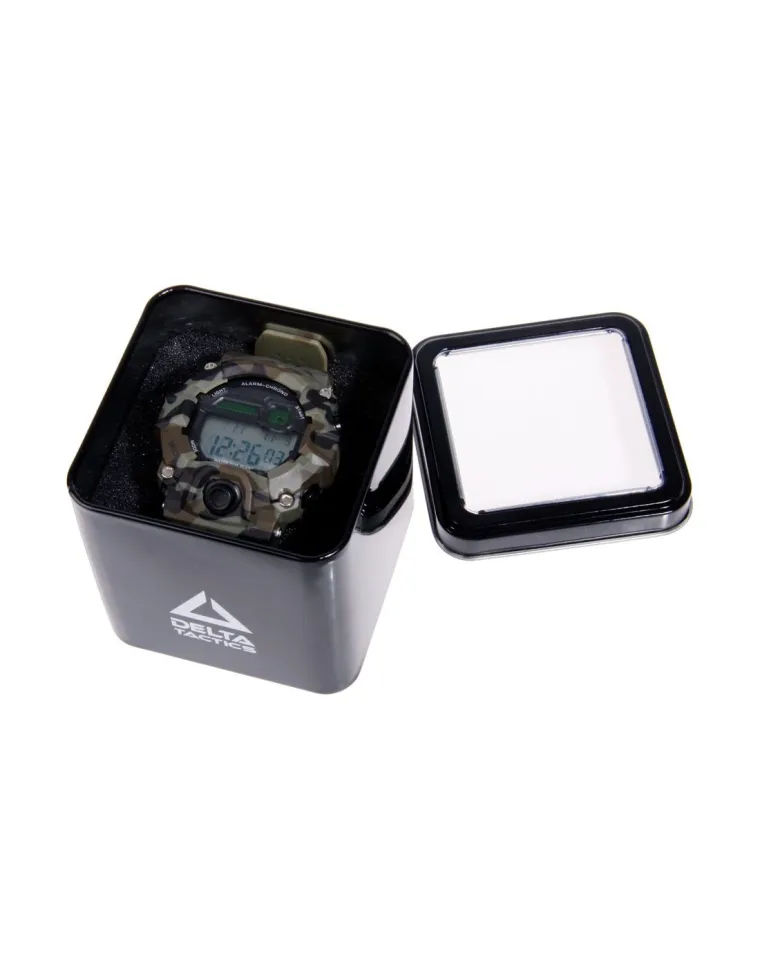 RELOJ TACTICO DIGITAL CAMO DELTA TACTICS