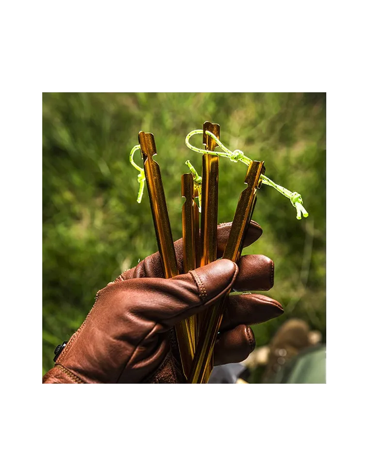 PIQUETAS ALUMINIO HELIKON TEX NARANJA