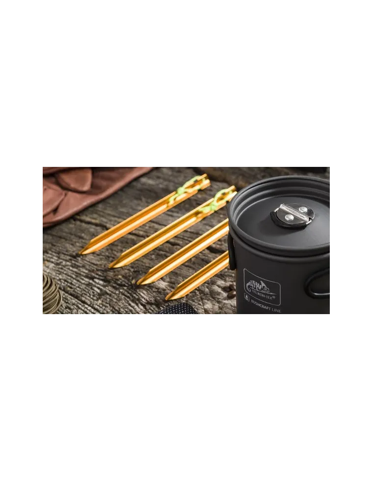 PIQUETAS ALUMINIO HELIKON TEX NARANJA