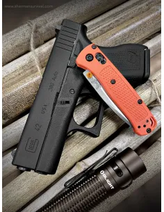 NAVAJA BENCHMADE MINI BUGOUT NARANJA 2