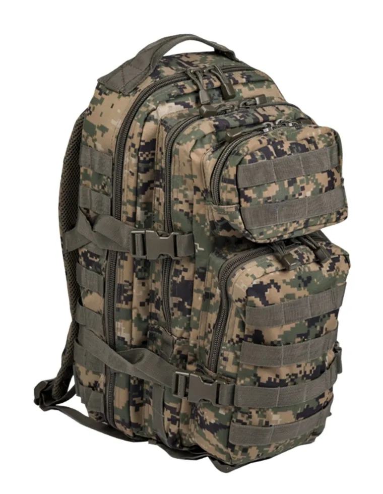 MOCHILA ASSAULT PACK SM DIGITAL WOODLAND
