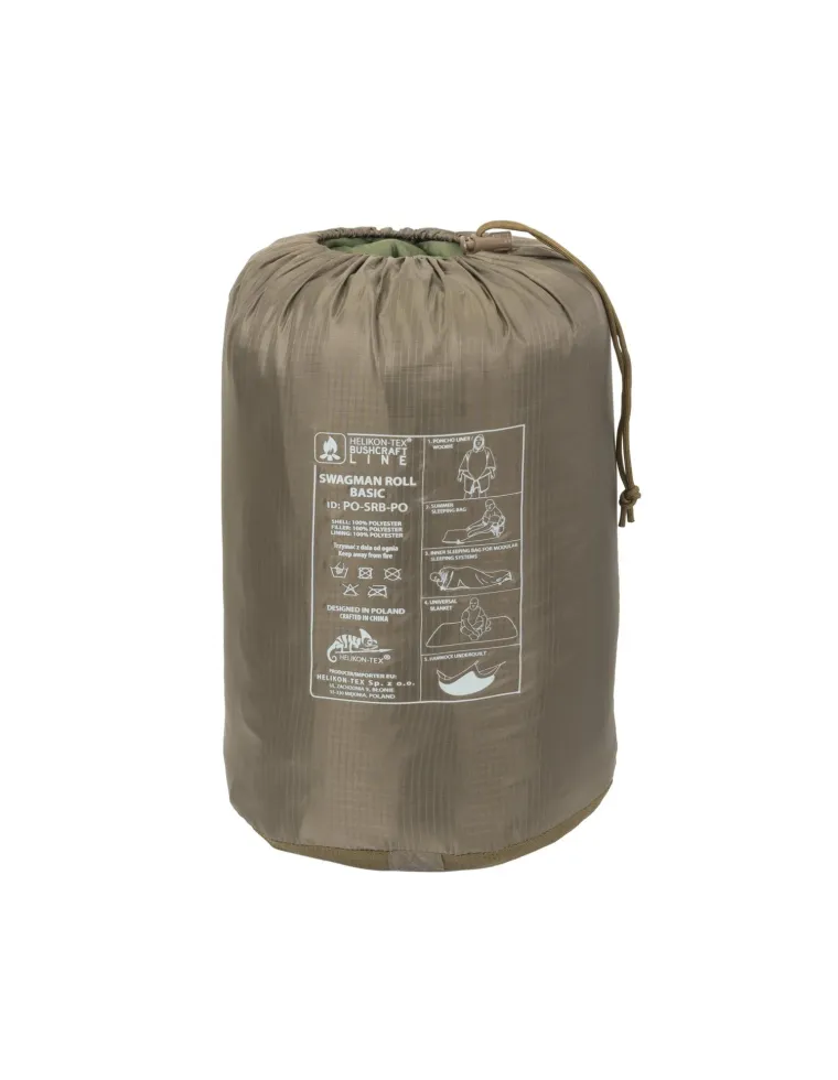 PONCHO HELIKON TEX SWAGMAN BASIC VERDE