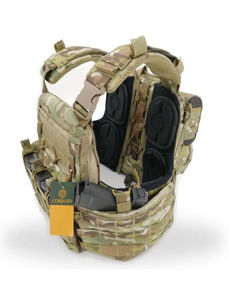 CHALECO CONQUER APC MULTICAM