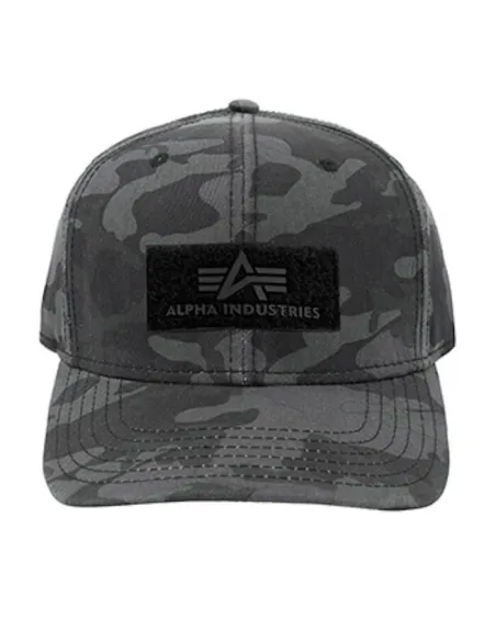 GORRA ALPHA VLC BLACK CAMO