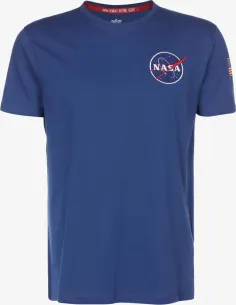 CAMISETA ALPHA SPACE SHUTTLE AZUL