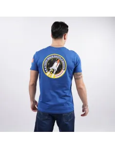 CAMISETA ALPHA SPACE SHUTTLE AZUL 2
