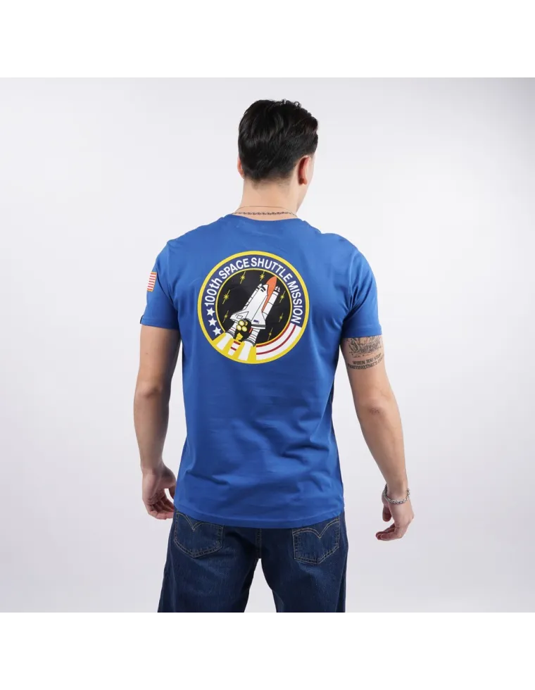 CAMISETA ALPHA SPACE SHUTTLE AZUL