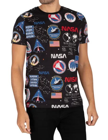 CAMISETA ALPHA NASA AOP