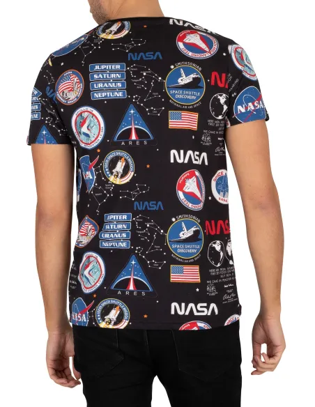 CAMISETA ALPHA NASA AOP
