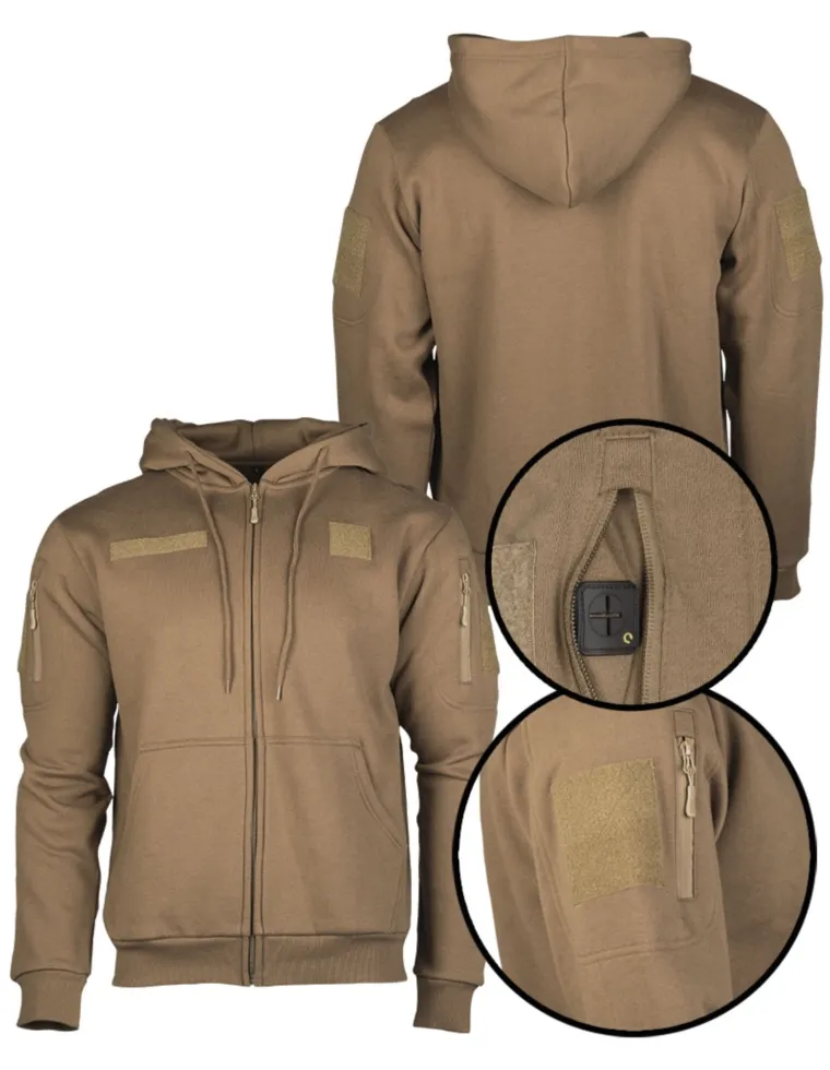 SUDADERA CAPUCHA RANGER DARK COYOTE