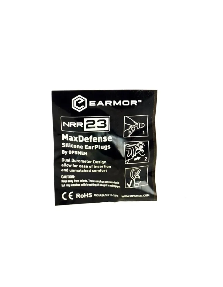 TAPONES OIDOS SILICONA EARMOR MAXDEFENSE M04