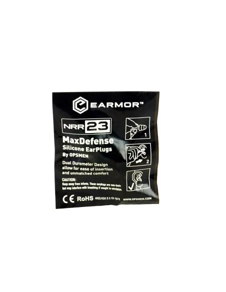 TAPONES OIDOS SILICONA EARMOR MAXDEFENSE M04