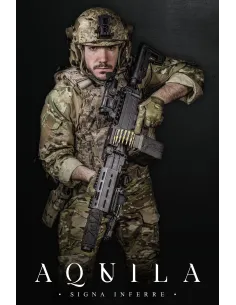 LMG AQUILA VII BLACK SECUTOR ARMS AIRSOFT 2