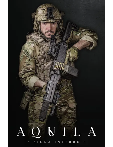 LMG AQUILA VII BLACK SECUTOR ARMS AIRSOFT