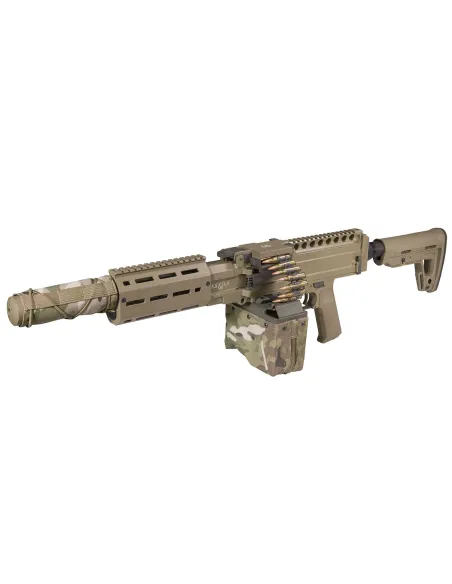 LMG AQUILA VII TAN SECUTOR ARMS AIRSOFT
