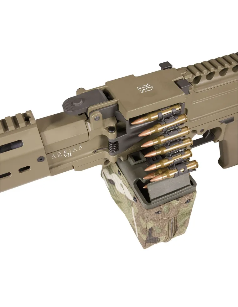 LMG AQUILA VII TAN SECUTOR ARMS AIRSOFT