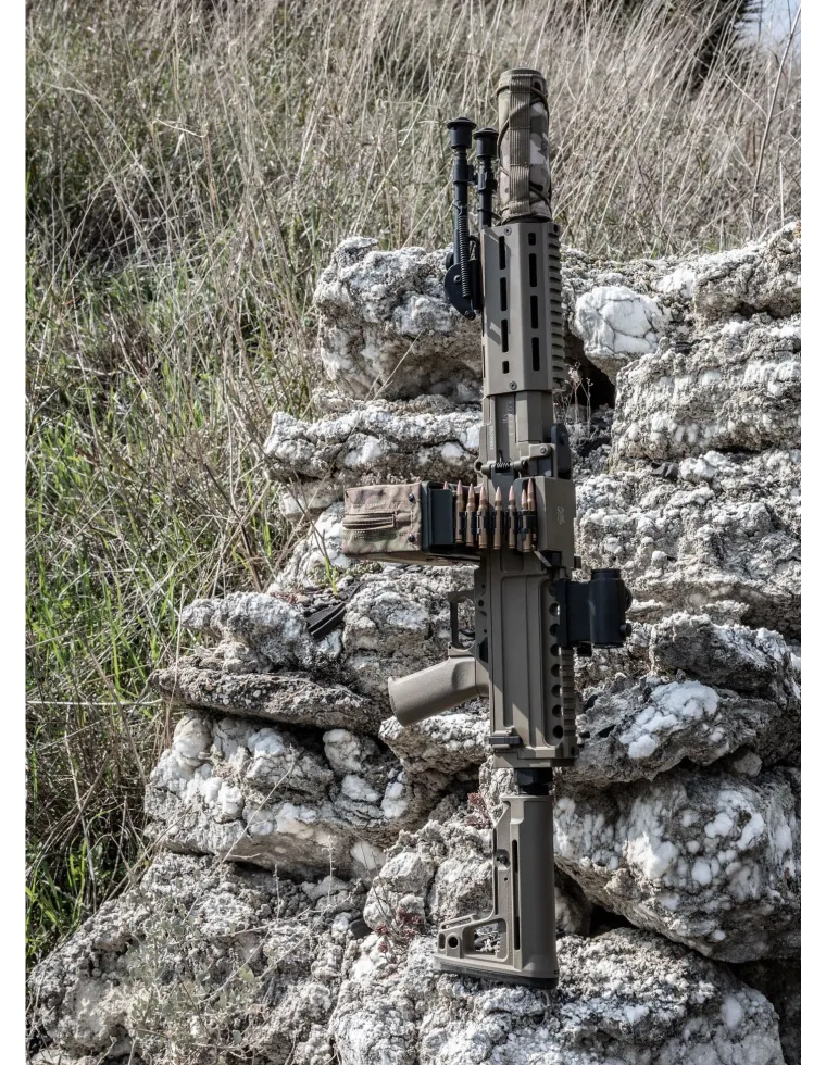 LMG AQUILA VII TAN SECUTOR ARMS AIRSOFT